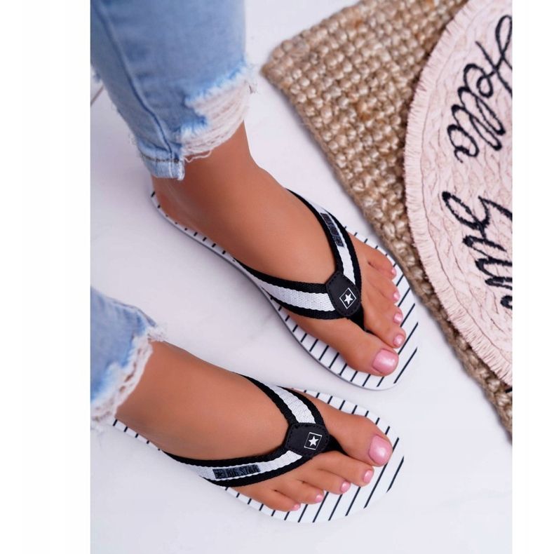 Kvinders hjemmesko Flip-flops Big Star Black DD274A251 sort 2