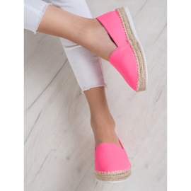 Small Swan Tekstil Espadrilles lyserød 1