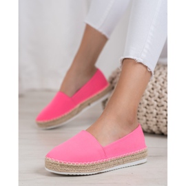 Small Swan Tekstil Espadrilles lyserød 2
