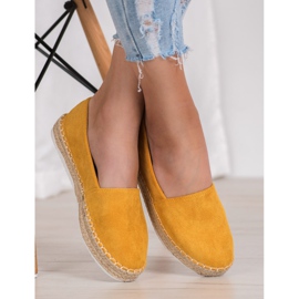 Small Swan Gul ruskind Espadrilles 2