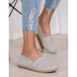 MCKEYLOR Aztec Espadrilles Med Aztec -mønstre brun grå 1