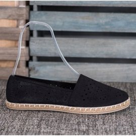MCKEYLOR Aztec Espadrilles Med Aztec -mønstre sort 2