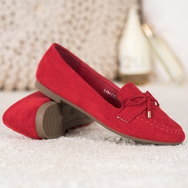 Small Swan Røde loafers 2