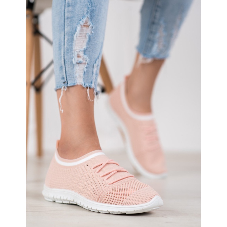 Bella Paris Slip-on sportssko lyserød 2