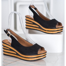 Goodin Sandaler i let ruskind sort 1