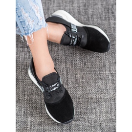 Se VINCEZA læder sneakers sort 1