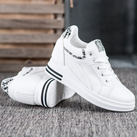 Lovery Wedge Sneakers hvid 1