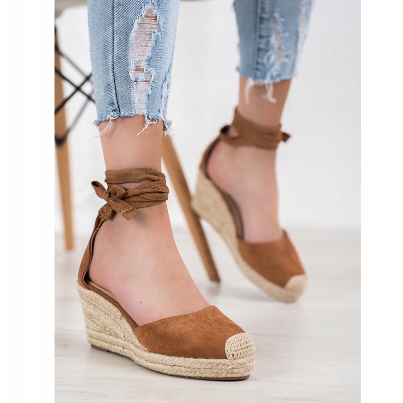 SHELOVET Kile Espadrilles brun 2