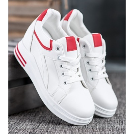 Lovery Wedge Sneakers hvid 2