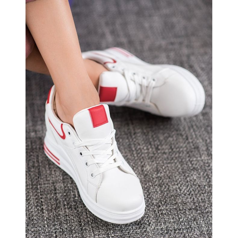 Lovery Wedge Sneakers hvid 1