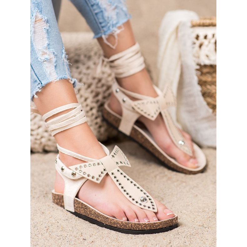 Seastar Bindede sandaler med flip-flops brun 1