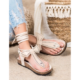 Seastar Bindede sandaler med flip-flops brun 2