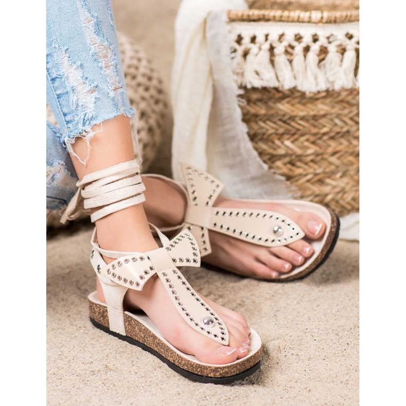 Seastar Bindede sandaler med flip-flops brun 2