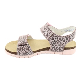 Pink Sandaler i Leopard Print Bartek 76183-BBK lyserød 1