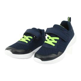 Sportssko til velcro Navy Blue/Green News 20Z55-2312 blå 2