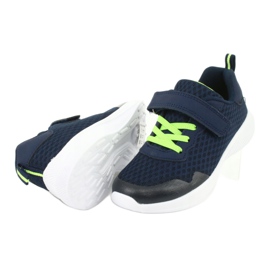 Sportssko til velcro Navy Blue/Green News 20Z55-2312 blå 3