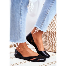 Dame duftende gummiballerinas ZAXY Sort FF285053 1