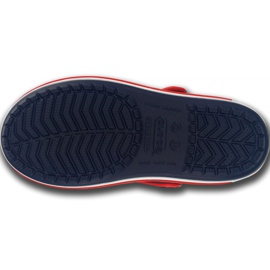Crocs Crocband Sandal Børn 12856 485 hvid rød blå 5