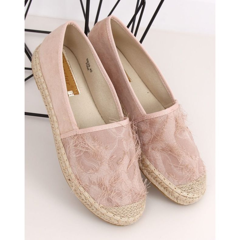 Pink BB29 Pink espadriller til kvinder lyserød 1