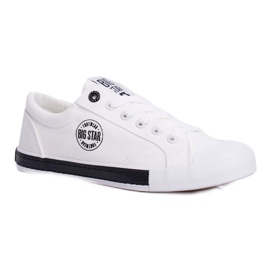 Kvinder Sneakers Big Star Hvid FF274228 sort 4