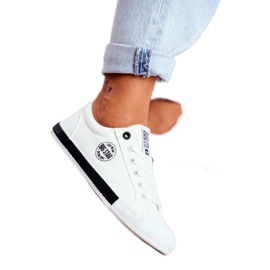 Kvinder Sneakers Big Star Hvid FF274228 sort 2