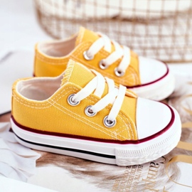 FRROCK Børns klassiske gule filemon sneakers 1
