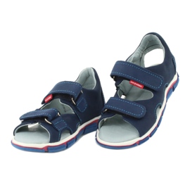 Velcrosandaler Mazurek 314 marineblå 2