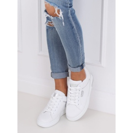 Hvide NB337 sølv kile sneakers 2