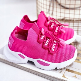 Bartek S.A. Børns sportssko Bartek Fuchsia T-75203 / 65A lyserød 1