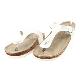 Anatomiske Inblu NM020 anatomiske flip-flops til kvinder hvid 2