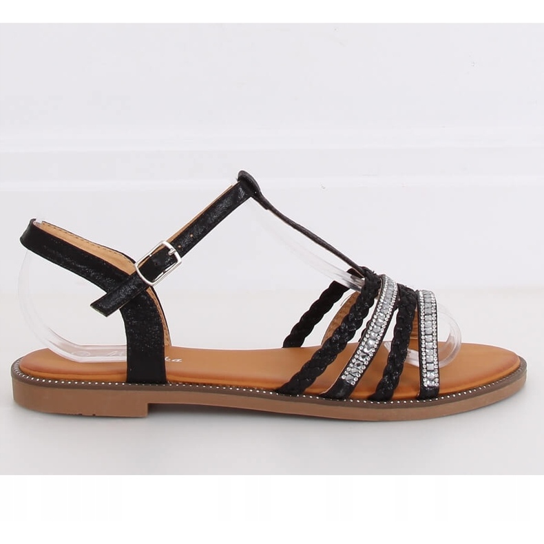 Sorte kvinders sandaler S060123 Sort 2