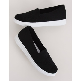 Sorte kvinders sorte sneakers ZK069 Nero 1