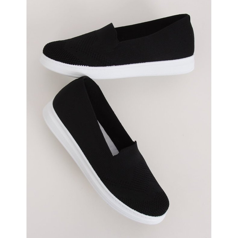 Sorte kvinders sorte sneakers ZK069 Nero 1