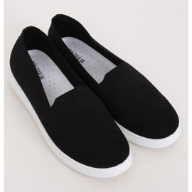 Sorte kvinders sorte sneakers ZK069 Nero 2