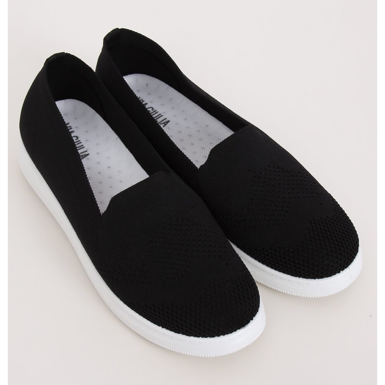 Sorte kvinders sorte sneakers ZK069 Nero 2