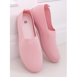 Pink Kvinders pink sneakers ZK118 Rosa lyserød 1