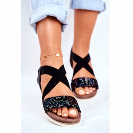 EVE Elegante kvindersandaler Sort Morrin 2