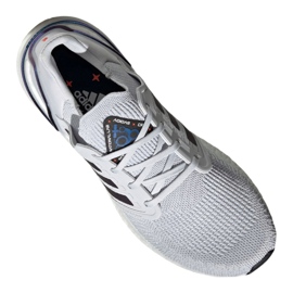 Sko adidas UltraBoost 20 M EG0695 hvid flerfarvet blå 3