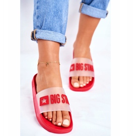 Kvinders hjemmesko Big Star Red FF274A202 rød 2