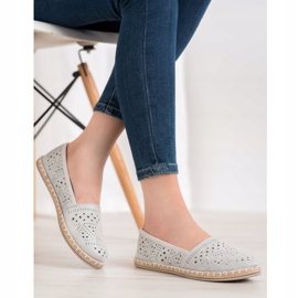 MCKEYLOR Aztec Espadrilles Med Aztec -mønstre grå 1