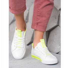 SHELOVET Sneakers Med Eco Leather Nice hvid 1