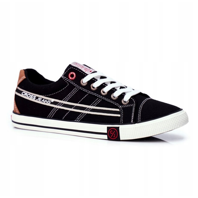 Cross Jeans til mænd sorte sneakers FF1R4041C 1