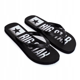 Mænds hjemmesko Flip-flops Big Star Black FF274A470 sort 2