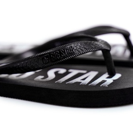 Mænds hjemmesko Flip-flops Big Star Black FF274A470 sort 1