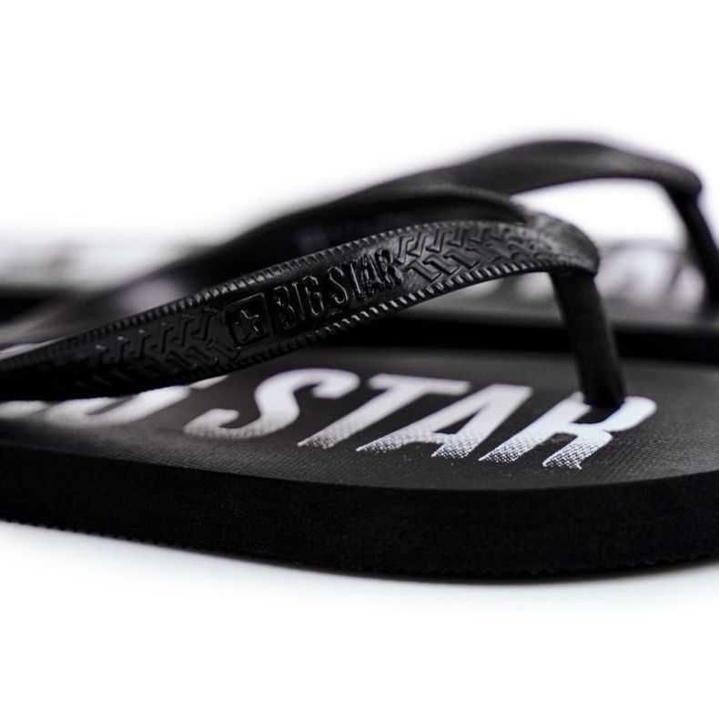 Mænds hjemmesko Flip-flops Big Star Black FF274A470 sort 1