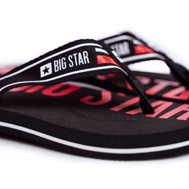 Mænds hjemmesko Flip-flops Big Star Black FF274A450 sort 1