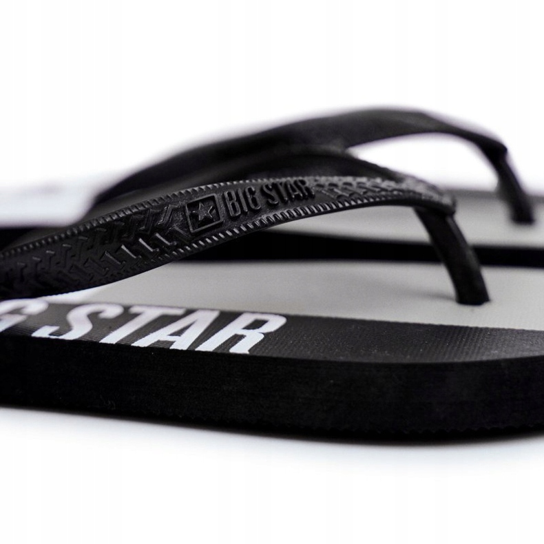 Mænds hjemmesko Flip-flops Big Star Black FF274A453 sort 1