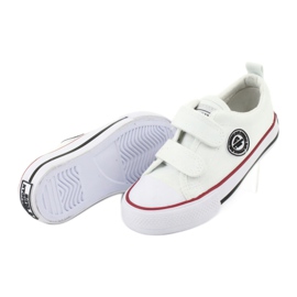 American Club Hvide amerikanske LH41 velcro sneakers 3
