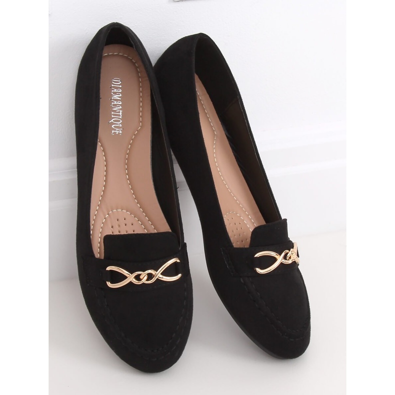 Sorte kvinders loafers 2S2018-157 Sort 1