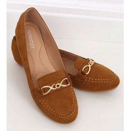 Kvinders loafers camel 2S2018-157 Camel brun 1
